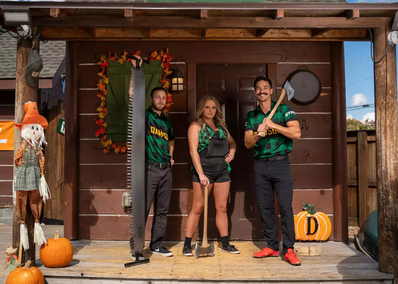 Dawson family ready to compete in Lumberjack show